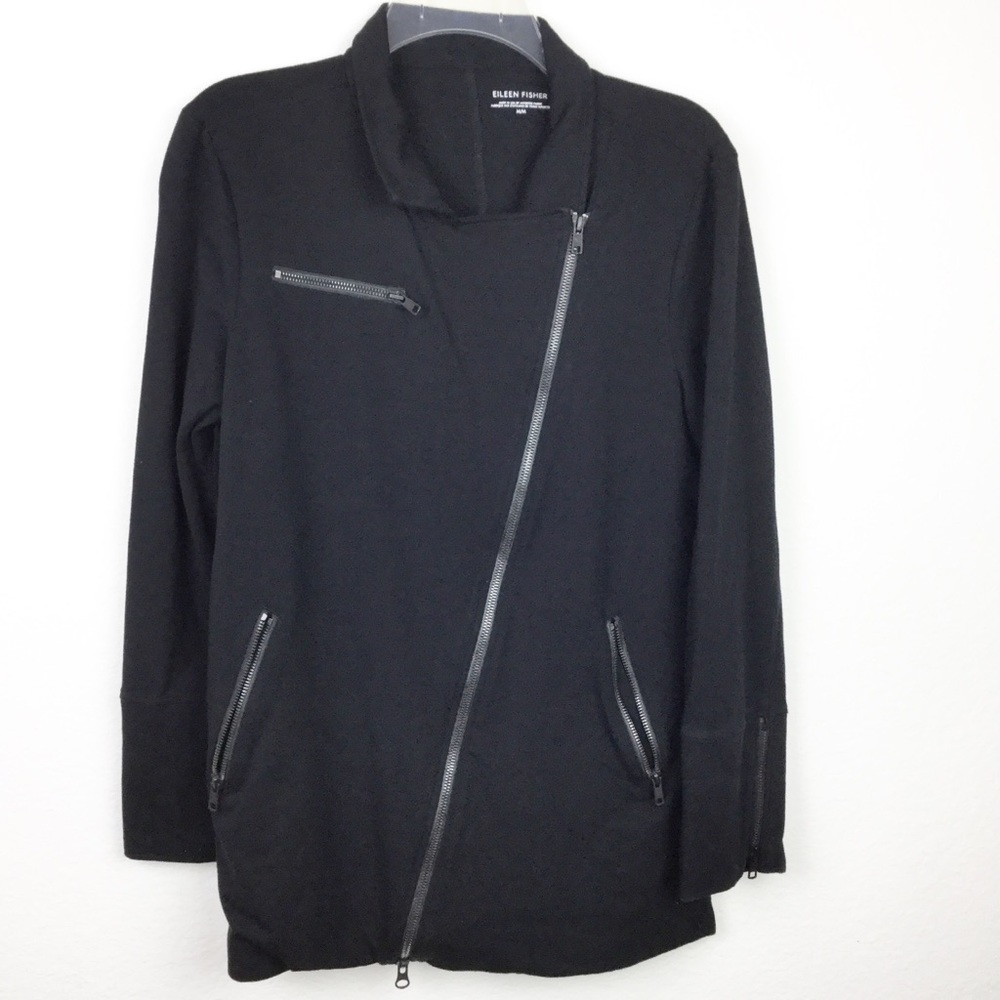 Eileen Fisher Black Jacket
